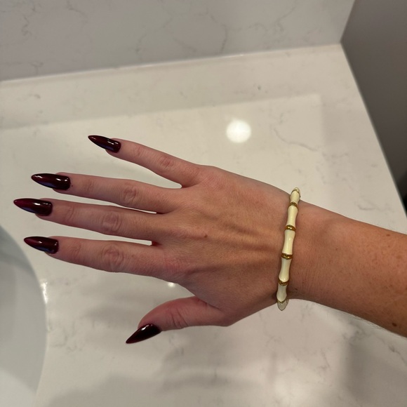 Stella & Dot Enamel Bangle Bracelets - Picture 2 of 4